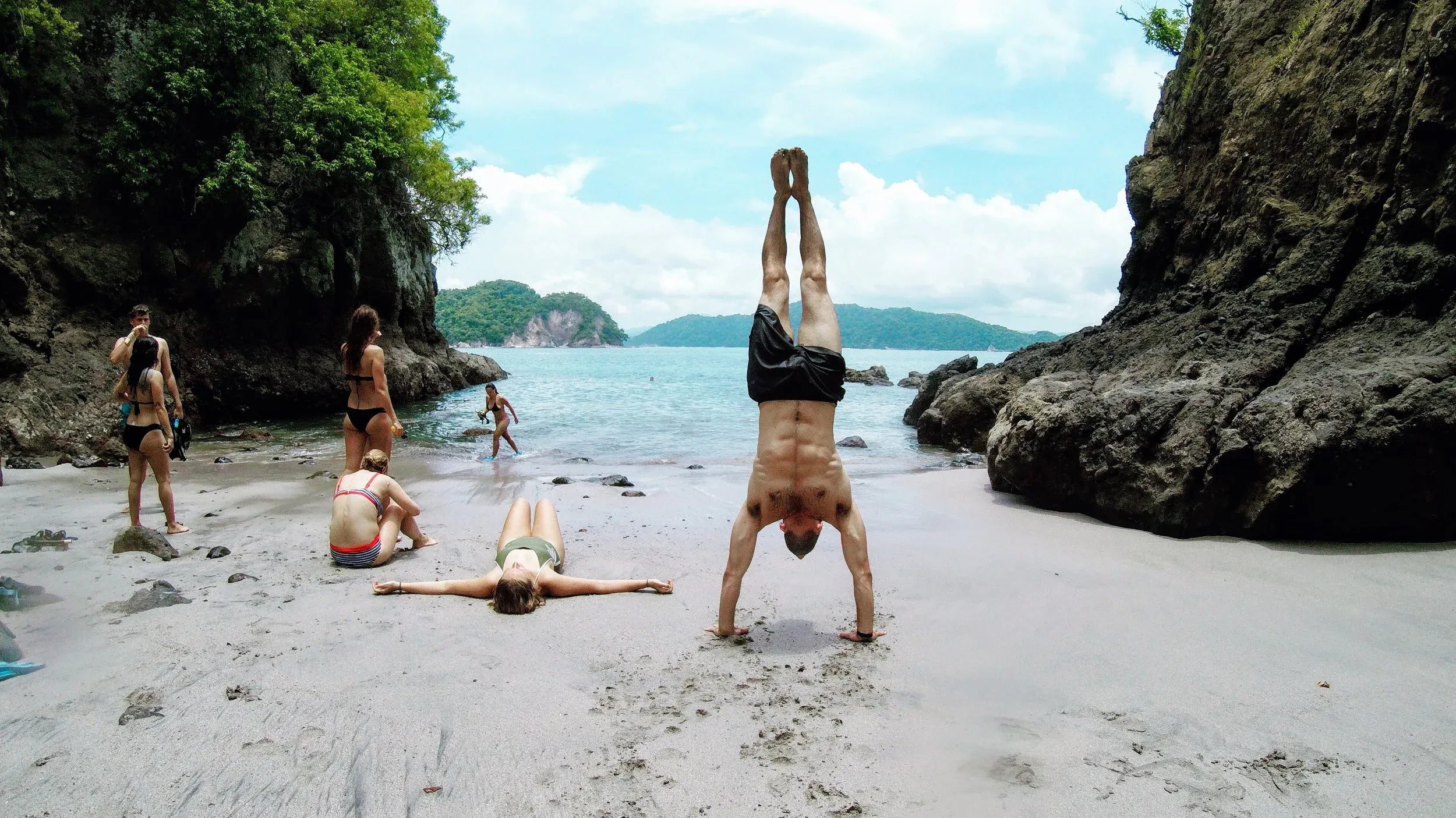 Calisthenics, Santa Teresa, Costa Rica