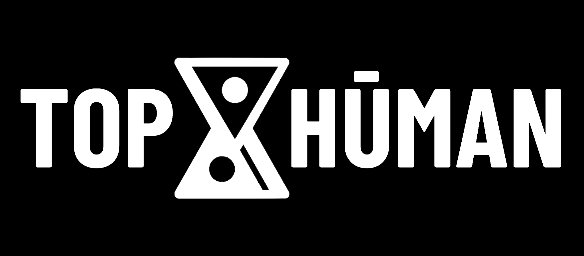 Top Human logo, black